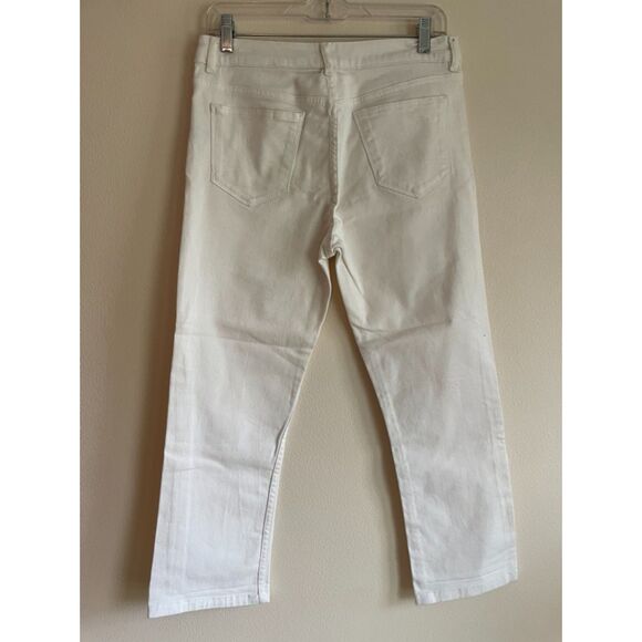 FatFace White Cropped Jeans - Picture 2 of 6